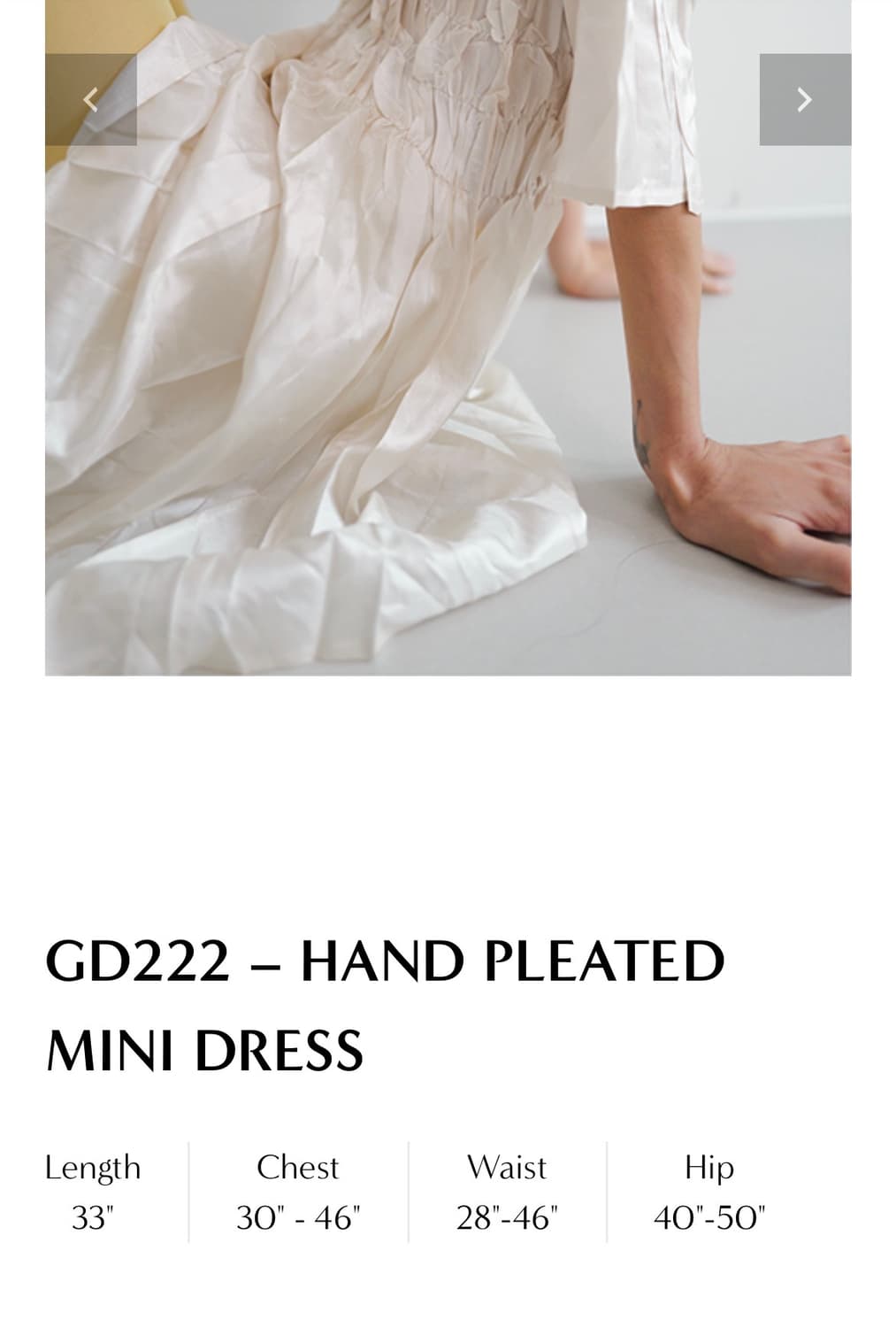 Gongdid design 공디드 디자인 미니드레스 상품이미지4