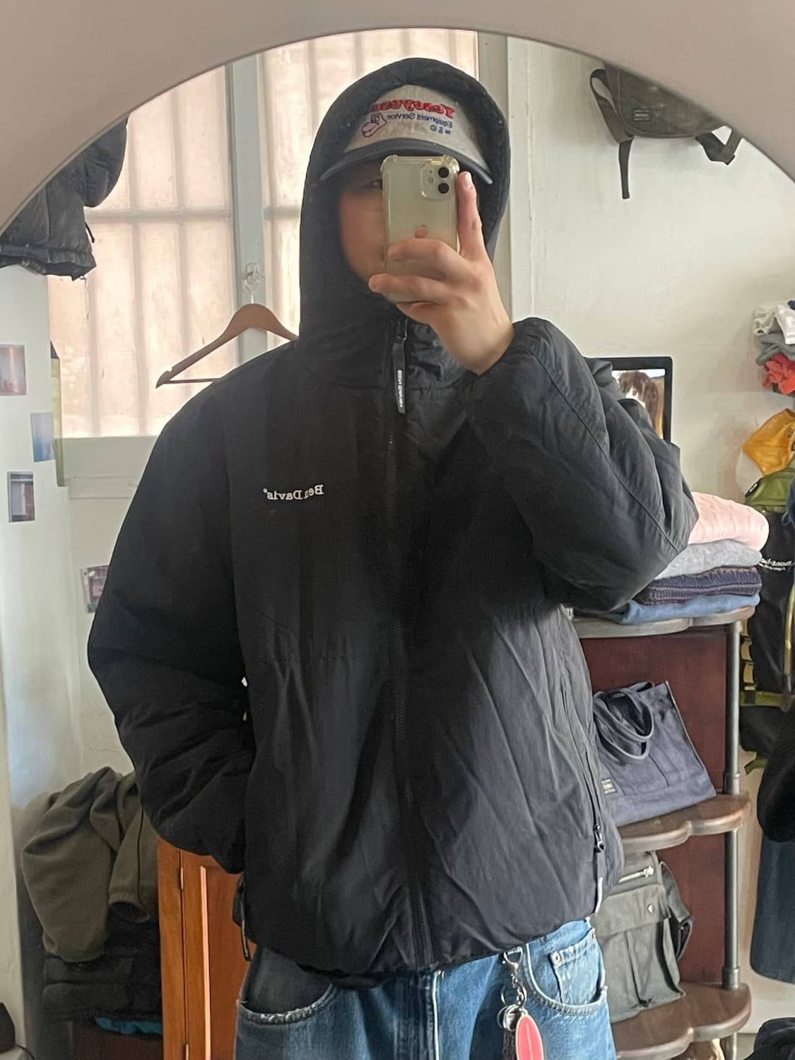 벤 데이비스 플리스 리버시블 패딩 XL 상품이미지3