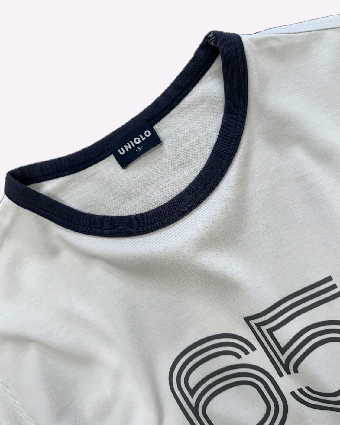 vintage uniqlo 65 printing t-shirt 상품이미지3