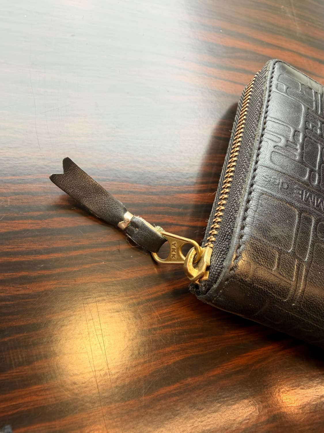 꼼데가르송 23AW 지퍼 어라운드 가죽 지갑 상품이미지5