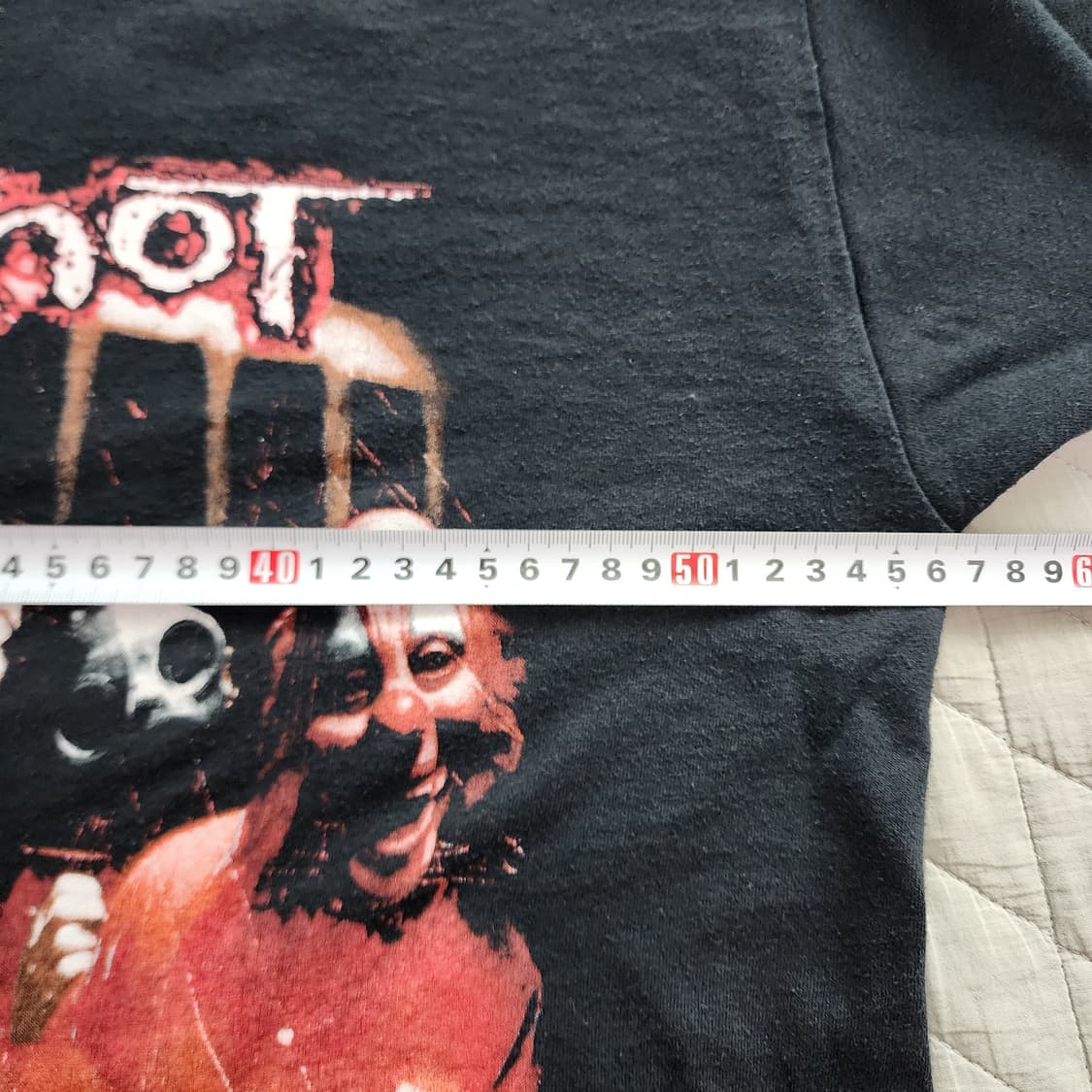 [L] 00s 슬립낫 slipknot 빈티지 밴드티 상품이미지9