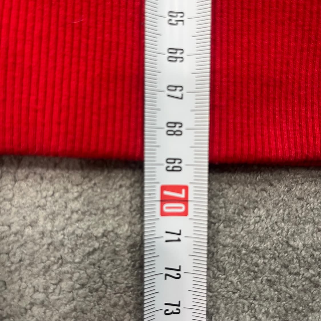 100 아디다스 삼선 레드 후드집업 상품이미지7