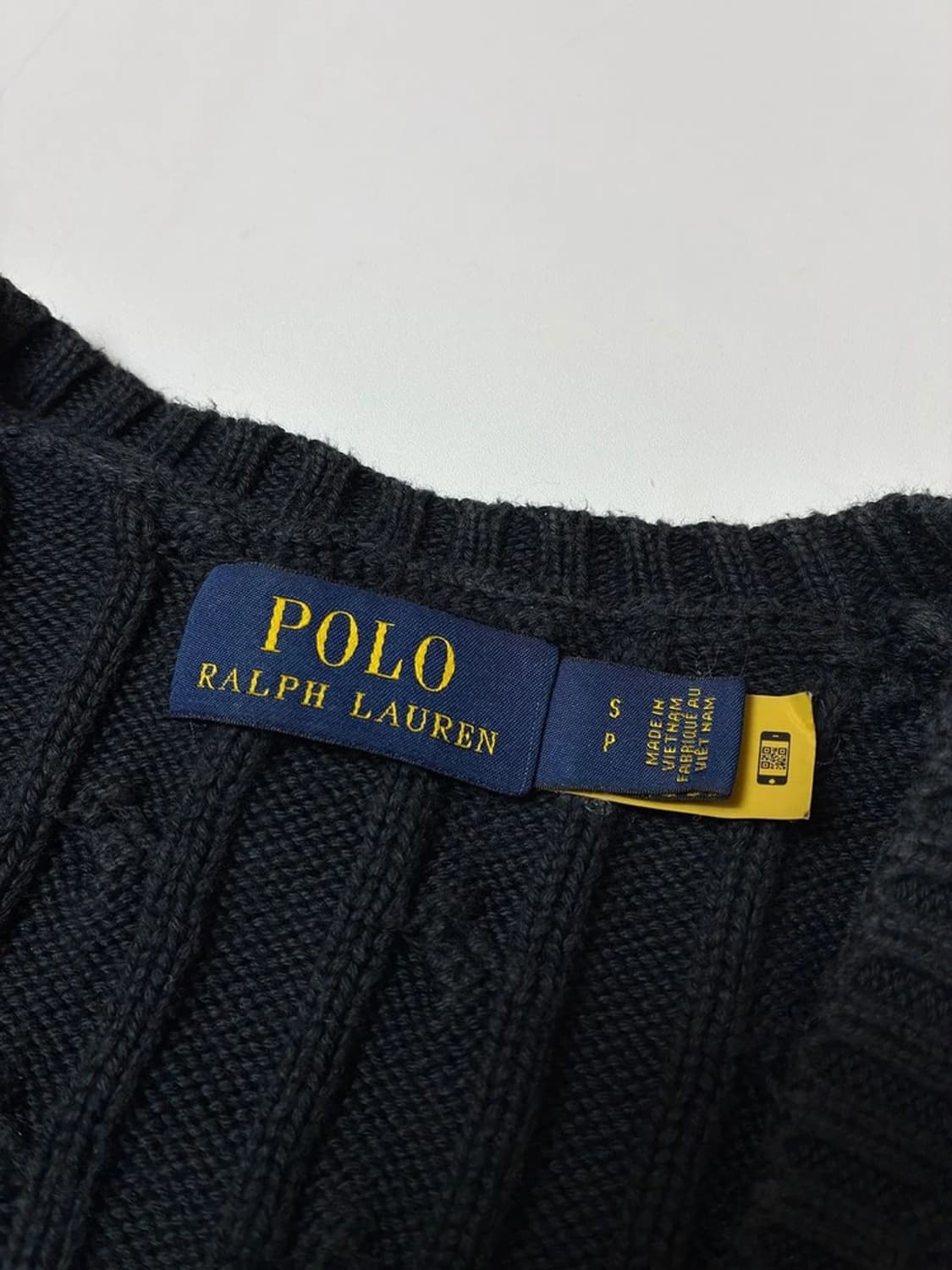 폴로 랄프로렌 시그니처 큐알 신형 포니 케이블 니트 PN8837 상품이미지6