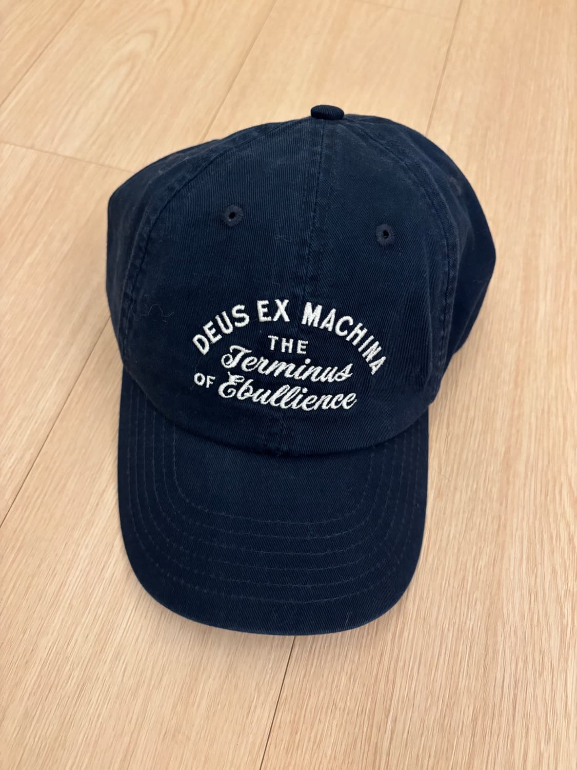 데우스 볼캡 네이비 상품이미지1