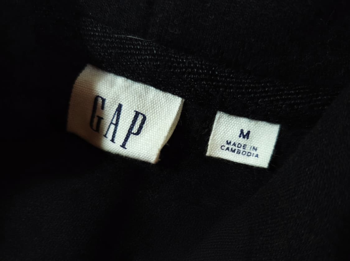 GAP 갭 블랙 풀집업 후드집업 상품이미지4