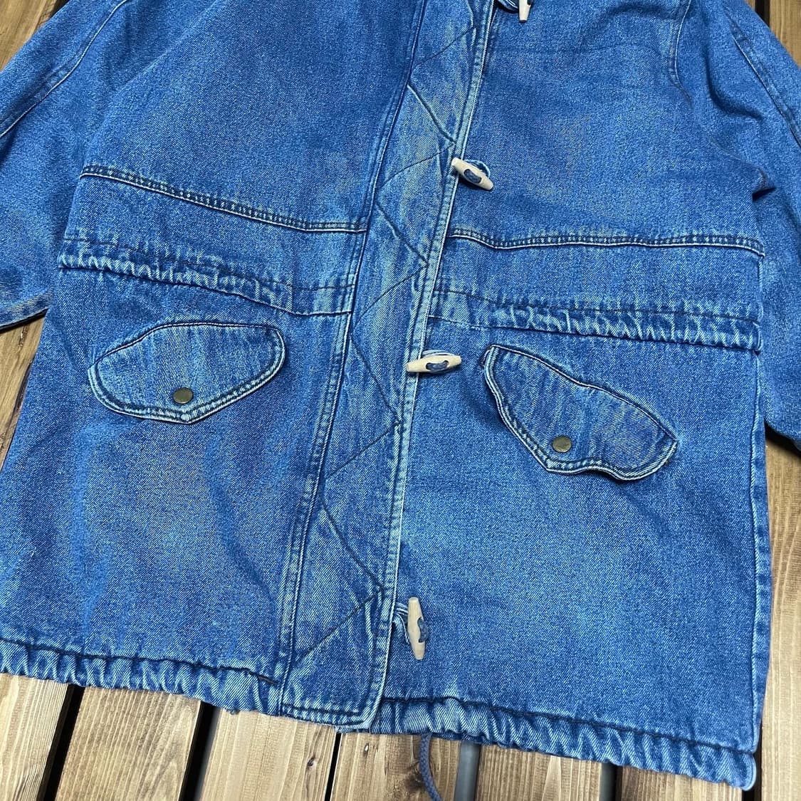 빈티지 데님코트 XL 상품이미지5