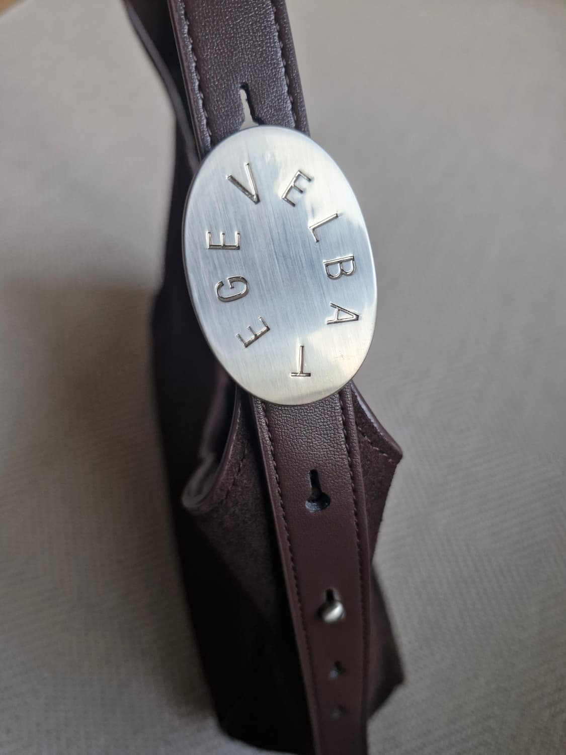 엘바테게브 스웨이드 호보백 브라운  상품이미지5