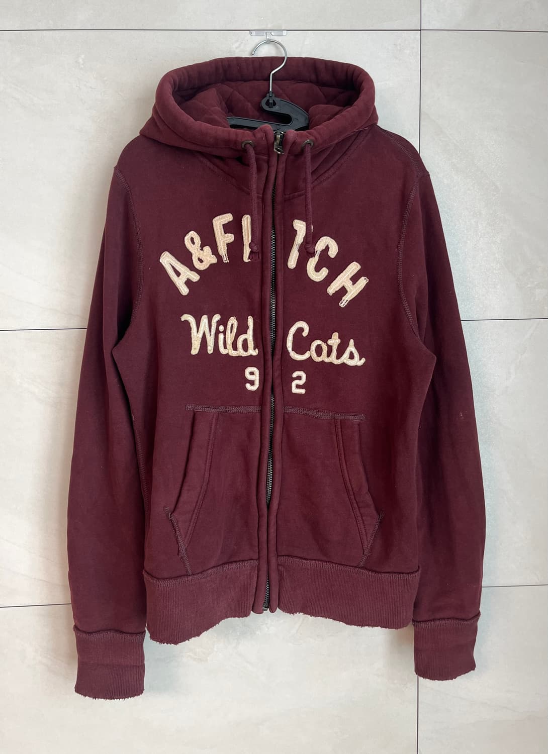 아베크롬비 A&F 후드집업 버건디 [S] 상품이미지2