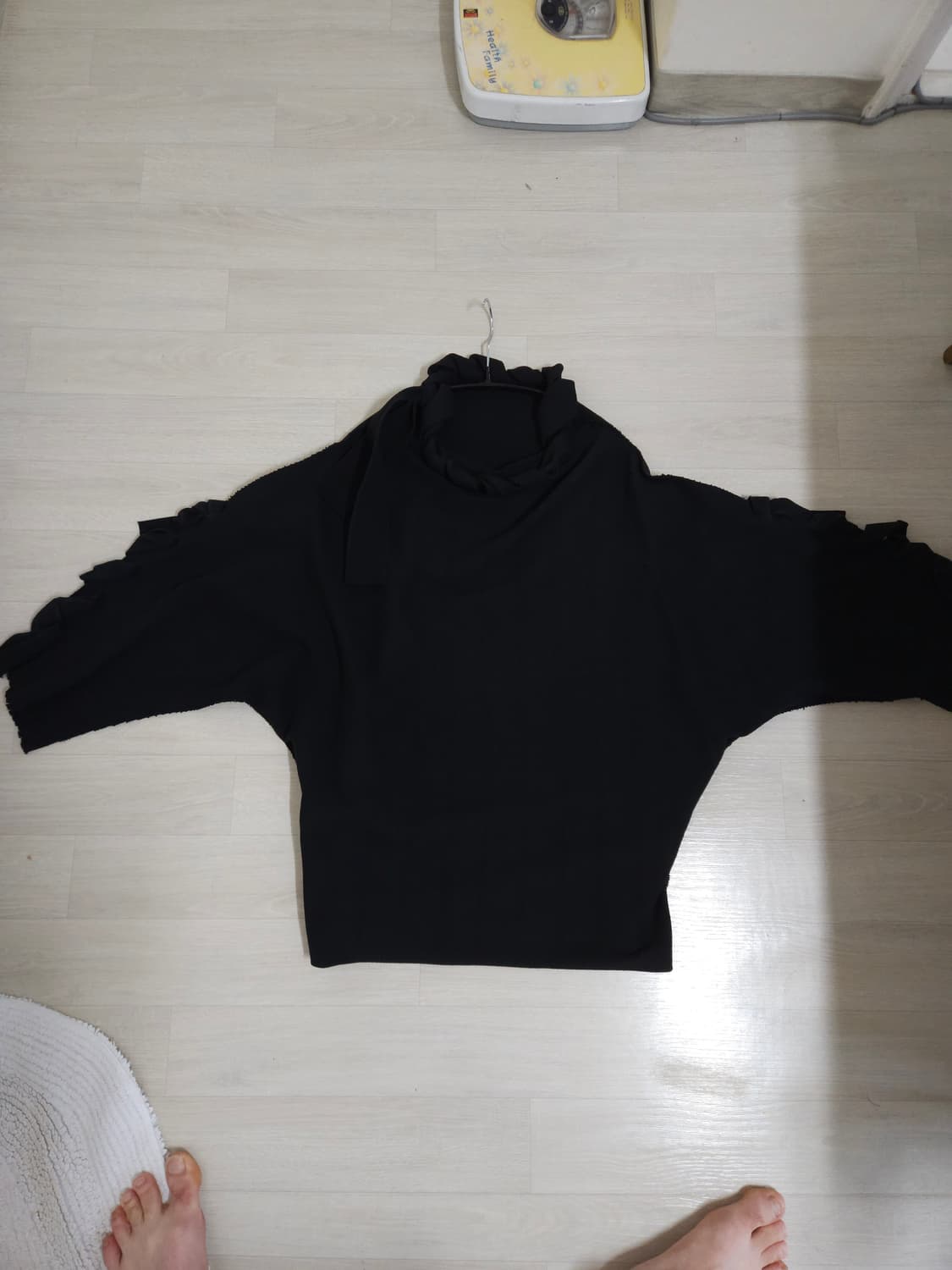 이세이 미야케 매듭 디테일 7부 니트 상품이미지6