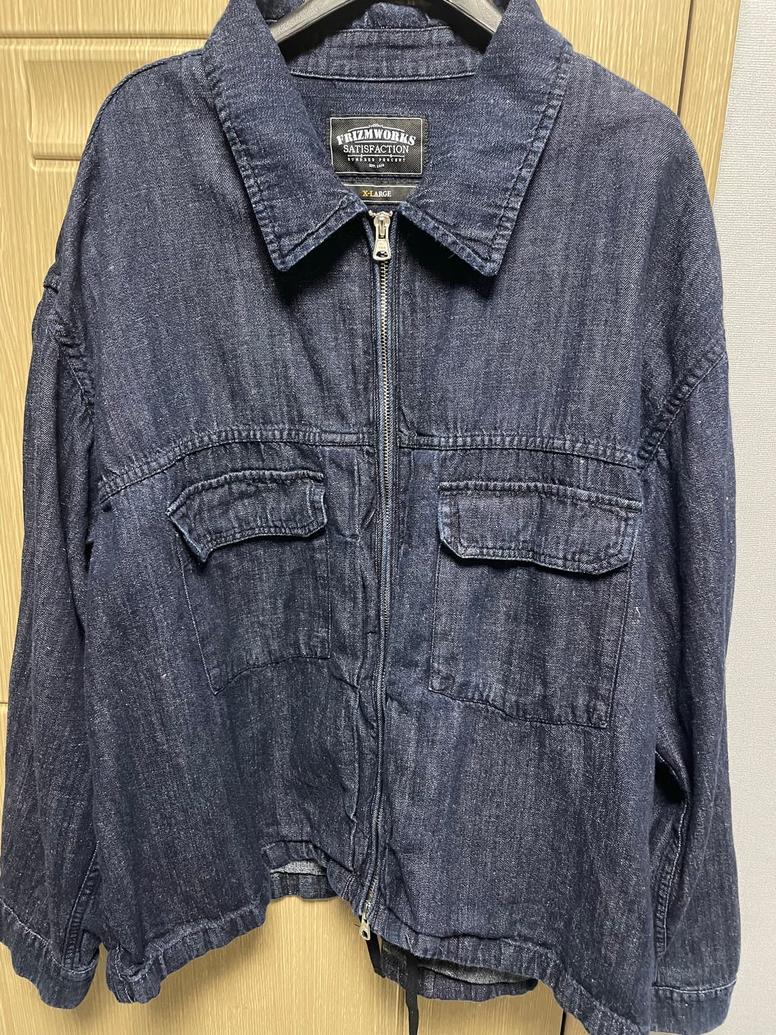 프리즘웍스 데님 자켓 상품이미지1