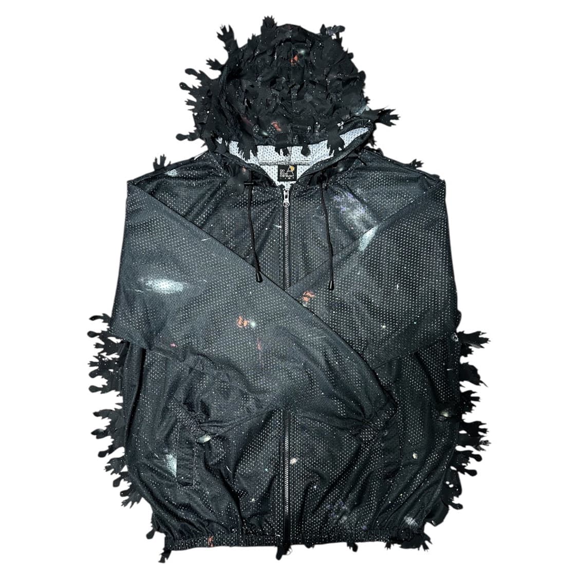 고슬로우카라반 유니버스 매쉬 컷아웃 점퍼 상품이미지2