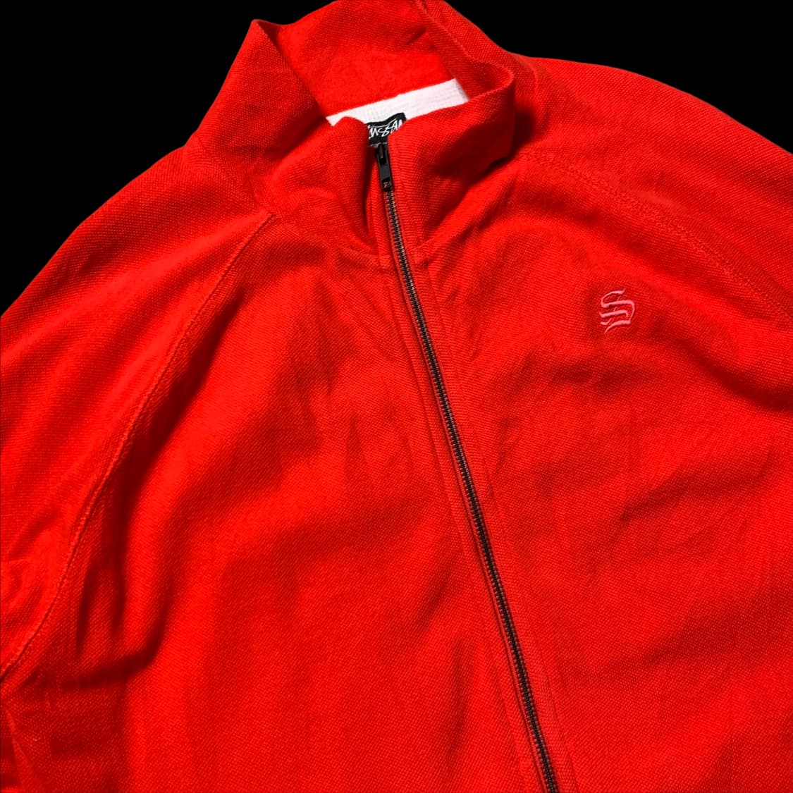 [M~L] 스투시 빨강 집업 자켓 상품이미지6