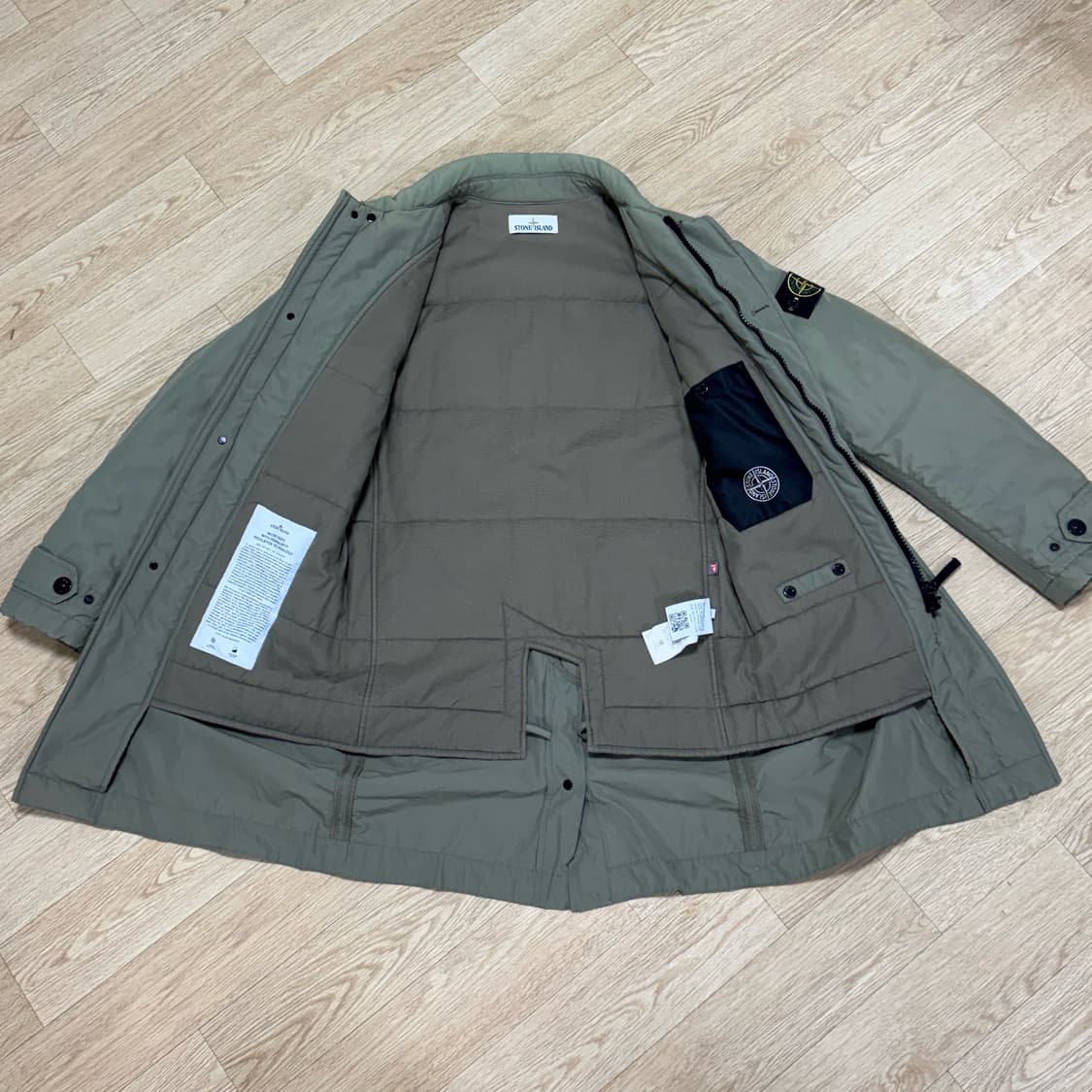 스톤 아일랜드 Micro Reps 다비드 TC 프리마로프트 카코트 S 상품이미지2