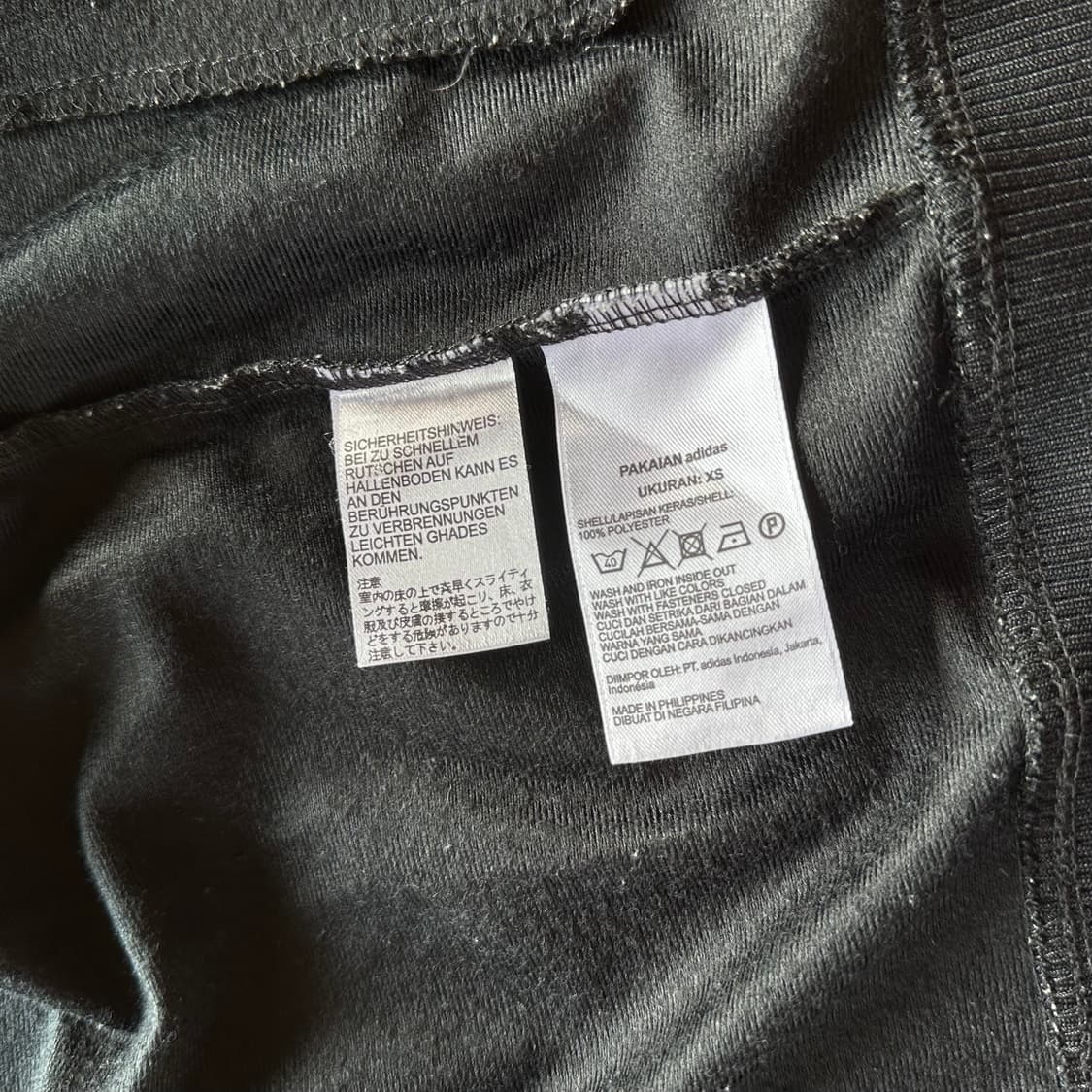 [XS]아디다스 구형 파이어버드 블랙 트랙탑 져지 상품이미지8