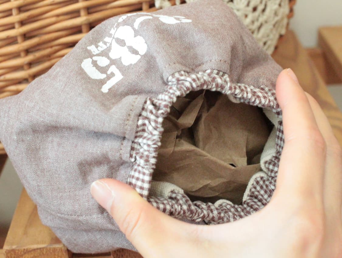 핸드메이드 브라운 바네 파우치 상품이미지7