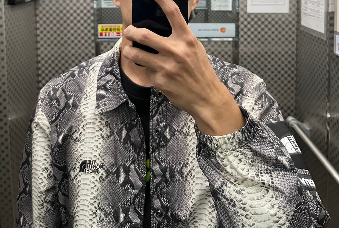 슈프림 노스페이스 뱀피 코치자켓 18SS 상품이미지2