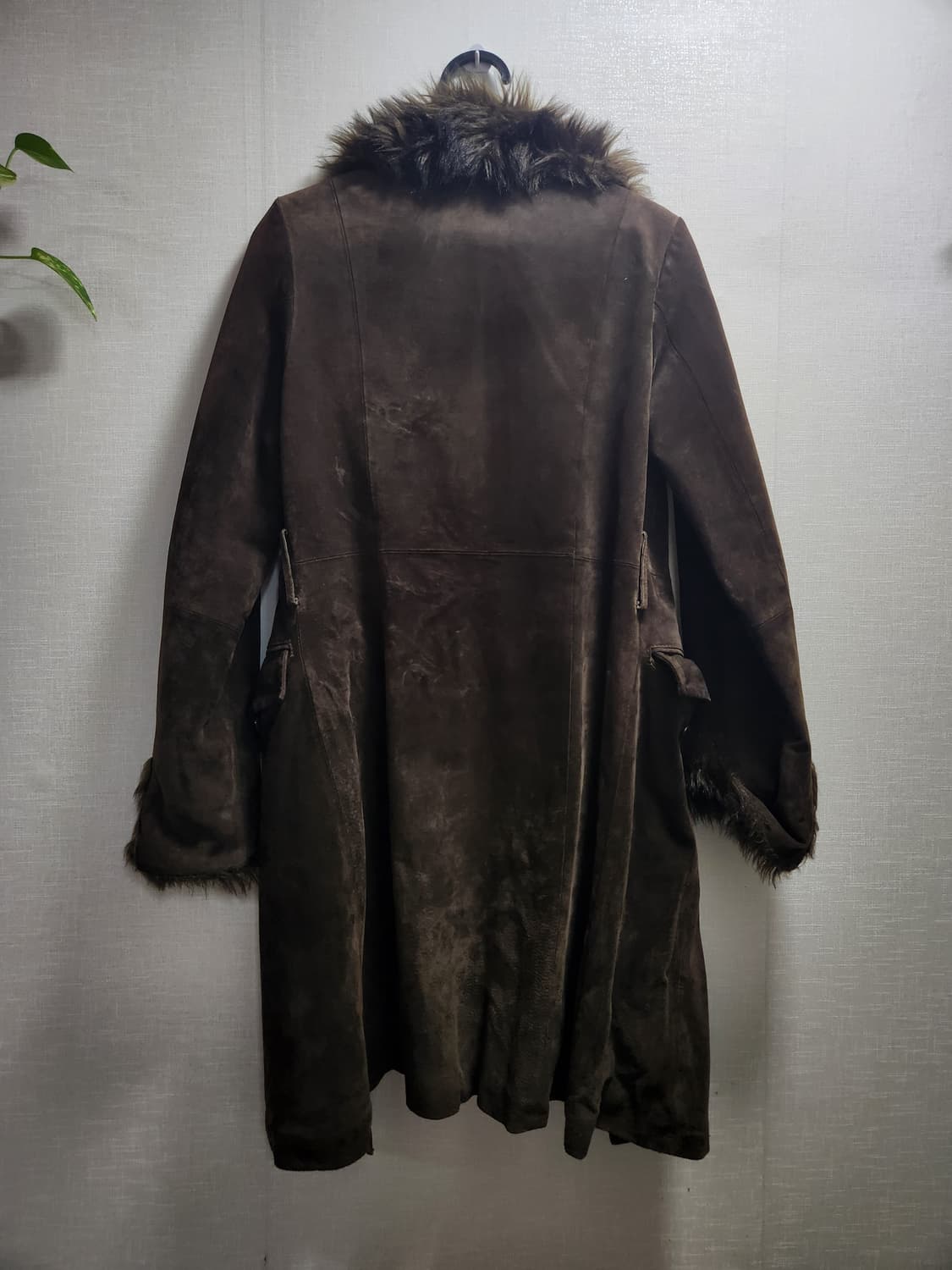 Morgan vkei fur & suede overcoat 상품이미지2