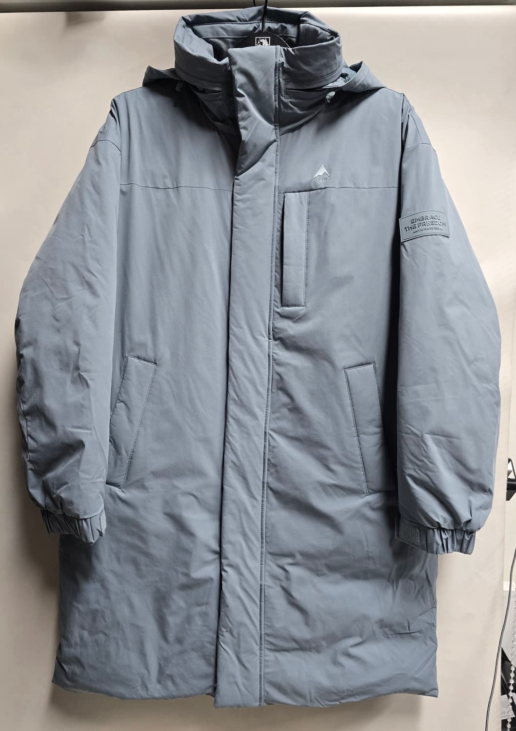 네파 구스다운 에어그램 롱 패딩 자켓 100(여유핏) 공용 상품이미지2