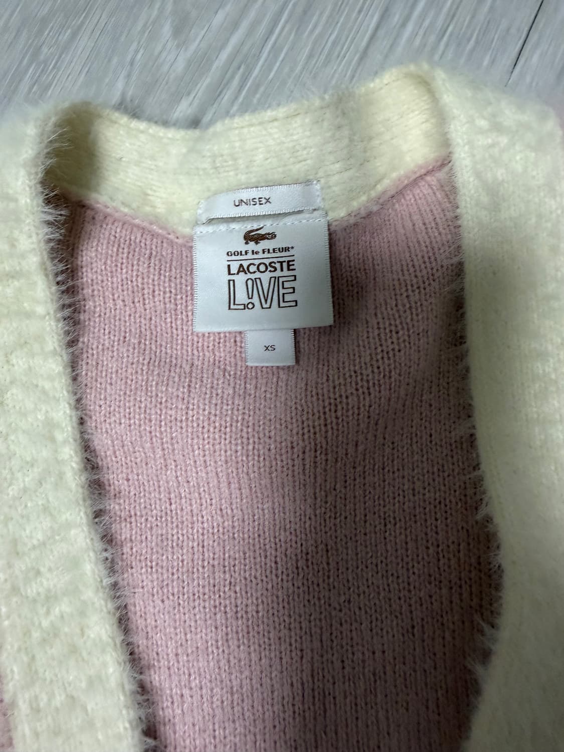 라코스테x골프왕 가디건 상품이미지2