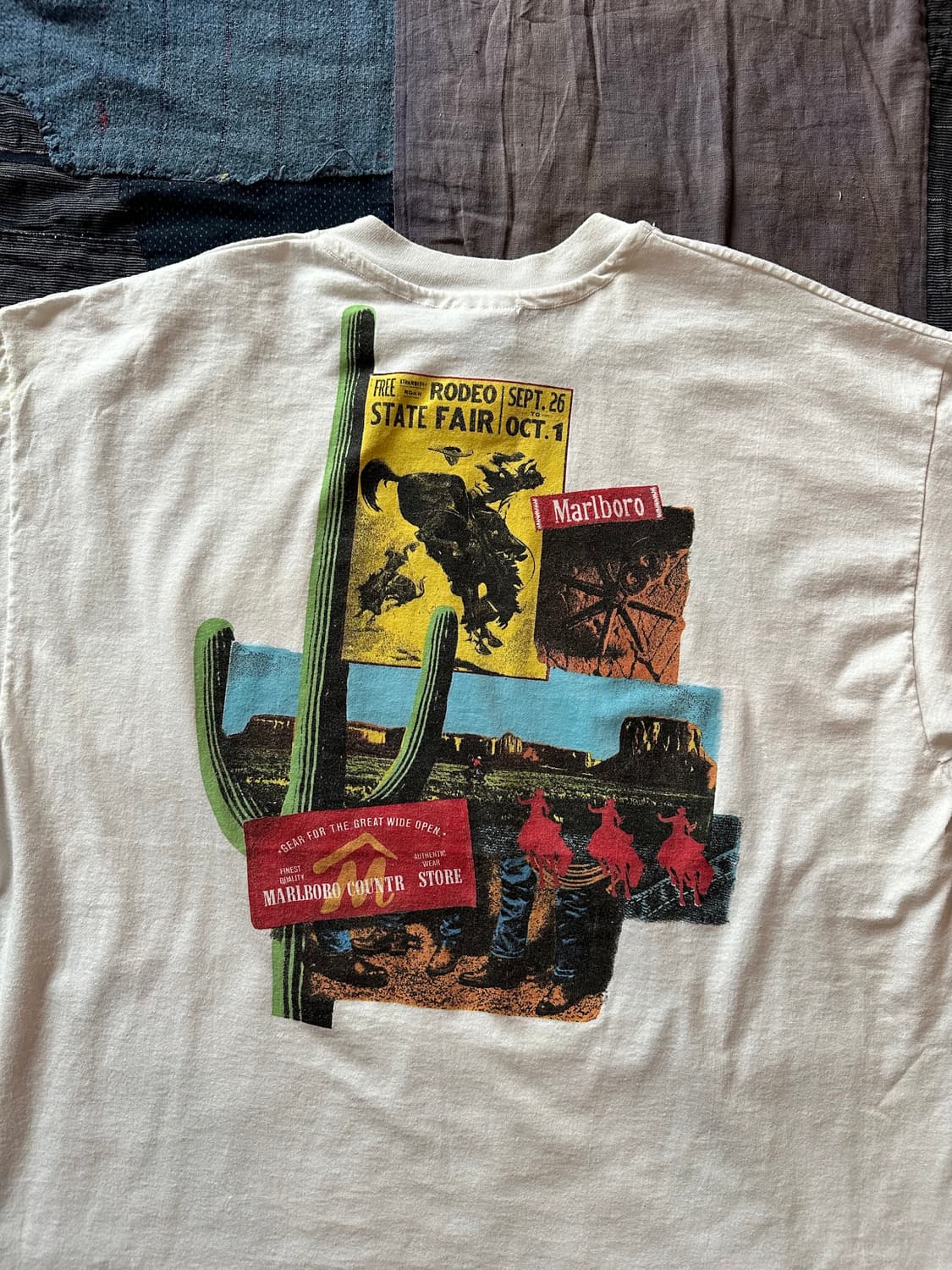 90s USA Vintage Marlboro T Shirt 상품이미지2