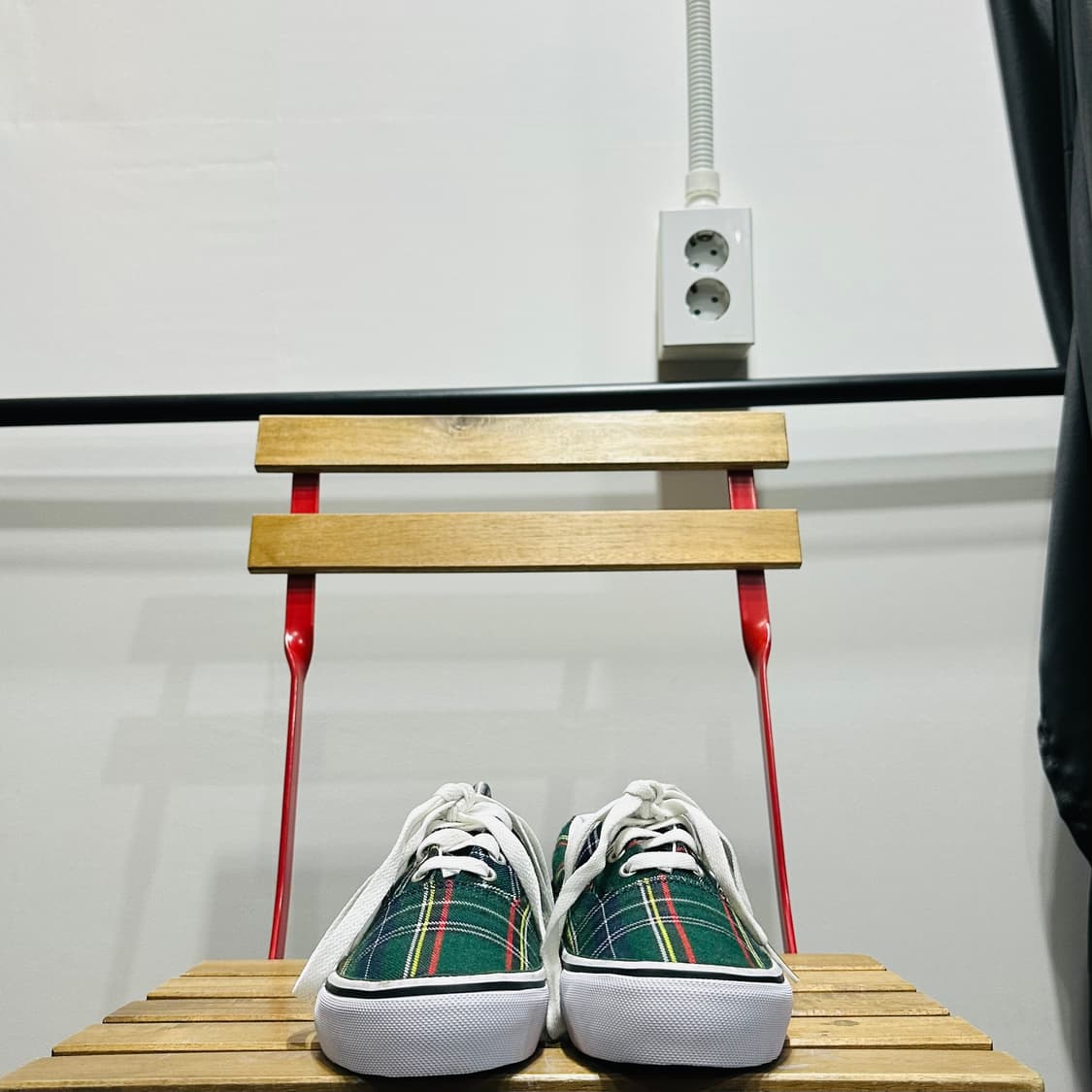 245) 반스 운동화 여성 여자 신발 어센틱 Vans 체크 스니커즈 상품이미지2