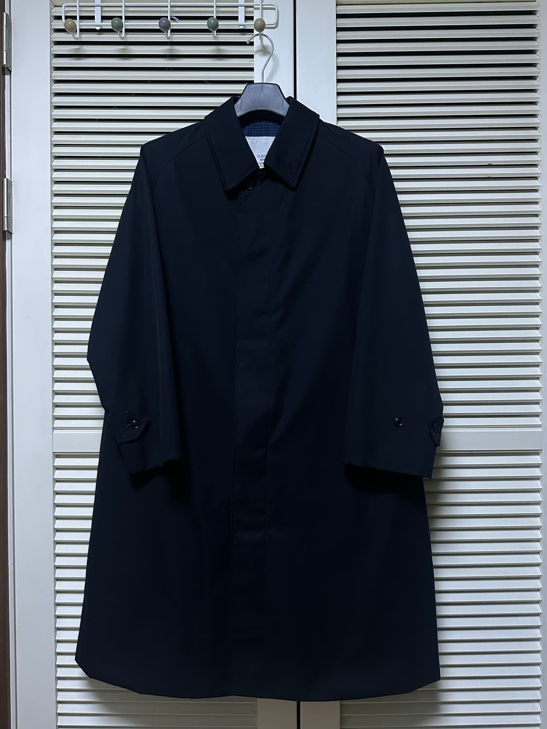[S] nanamica  나나미카 고어텍스 발마칸 코트 (Navy) 상품이미지2