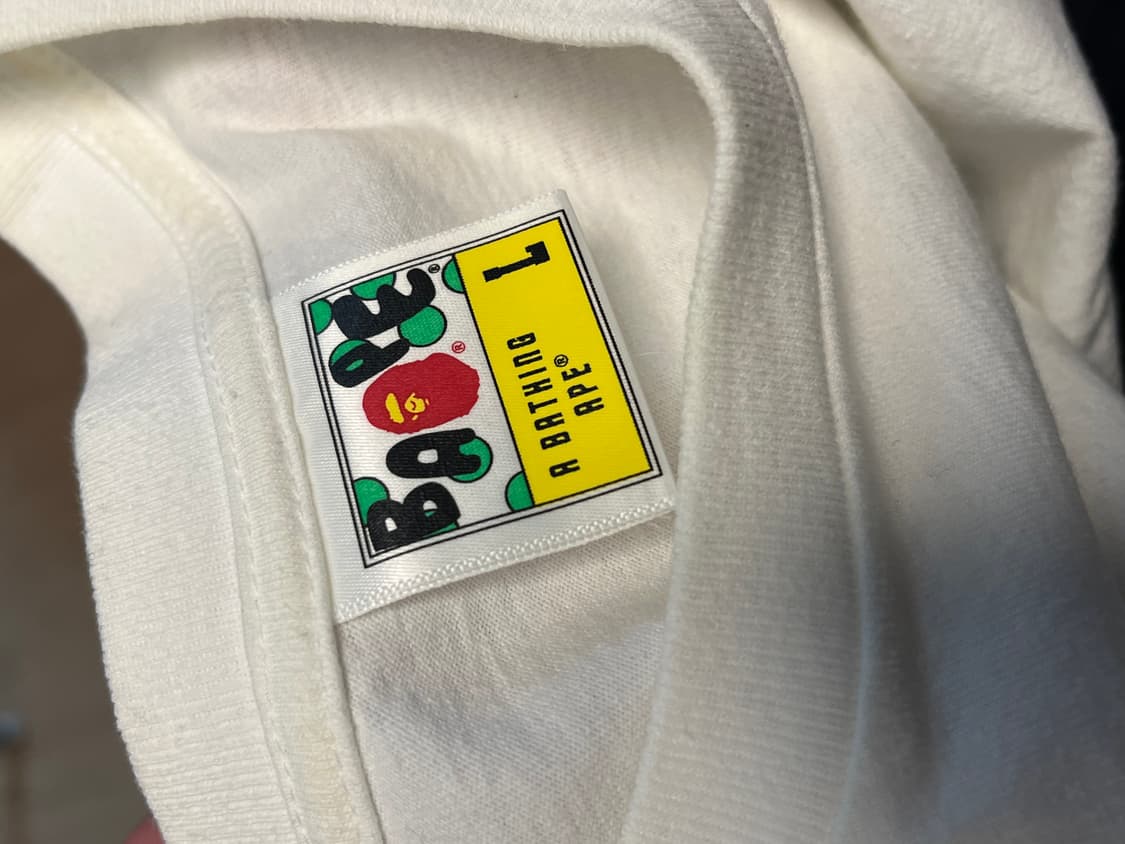 베이프 카모 로고 티셔츠 상품이미지4