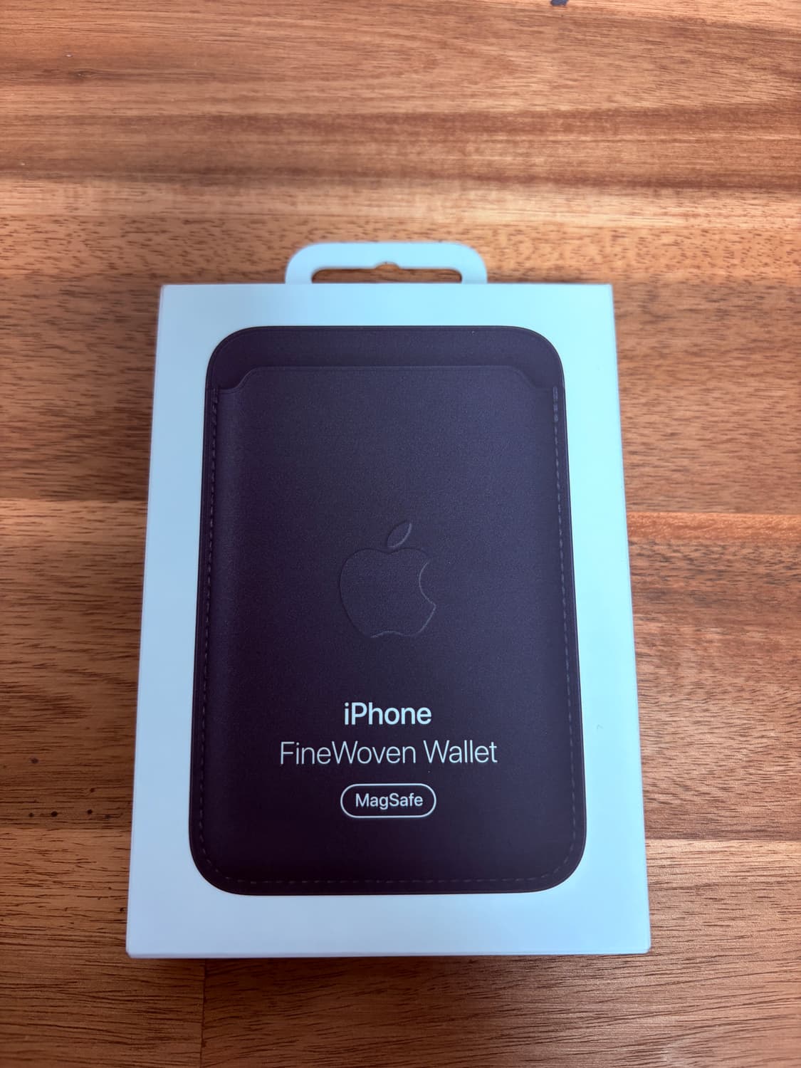 [S급]애플 파인우븐 맥세이프 지갑(블랙) 상품이미지1