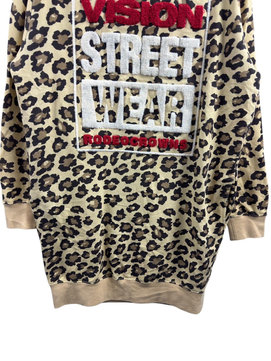 비전스트릿웨어 레오파드 롱후디1439 상품이미지4