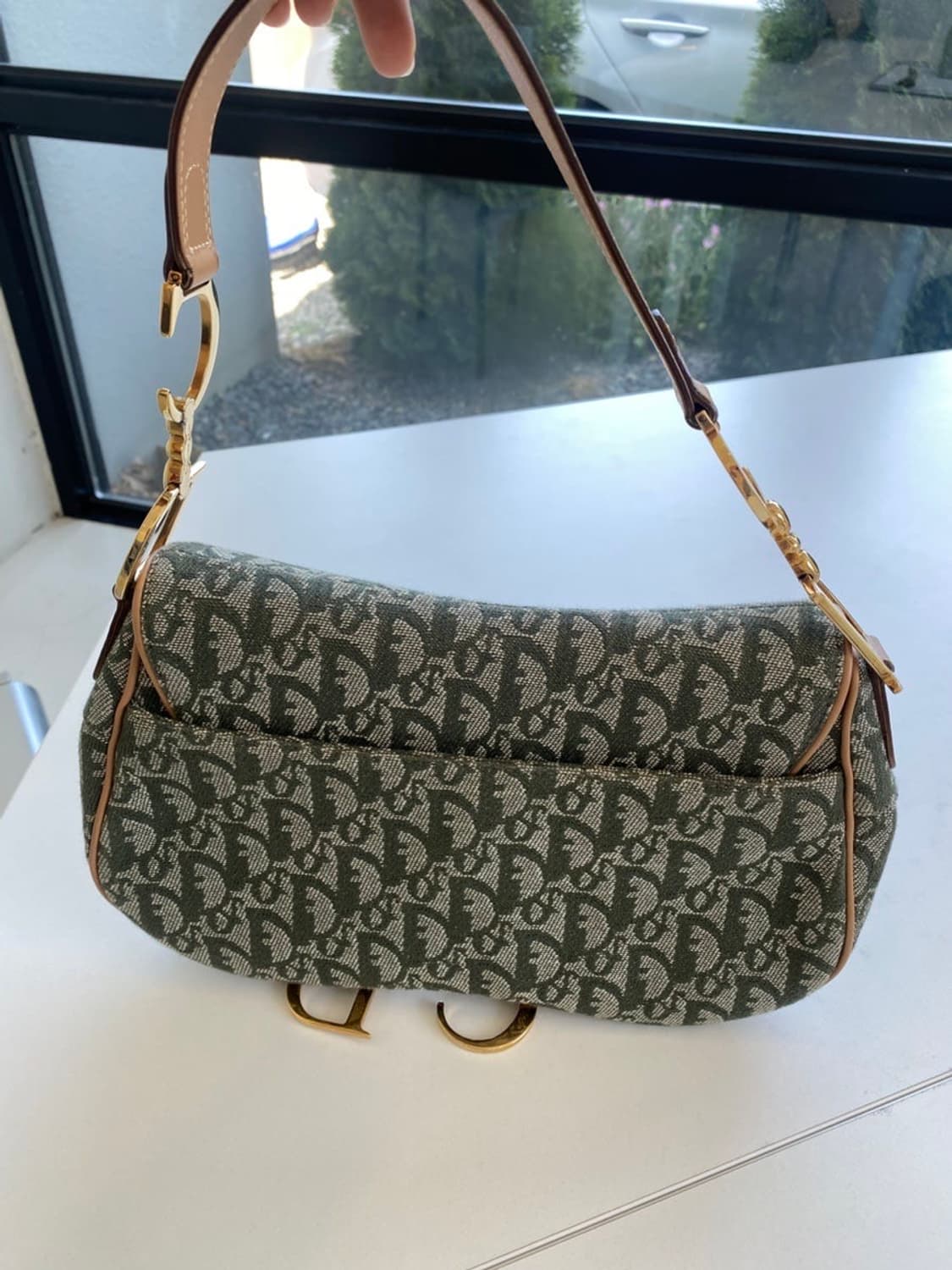 정품 디올 더블 새들백 숄더백 토트백 상품이미지7