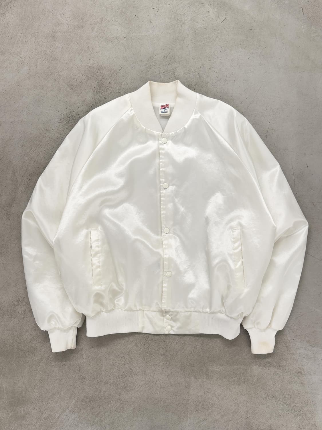 90s USA 새틴 스타디움 자켓 상품이미지4