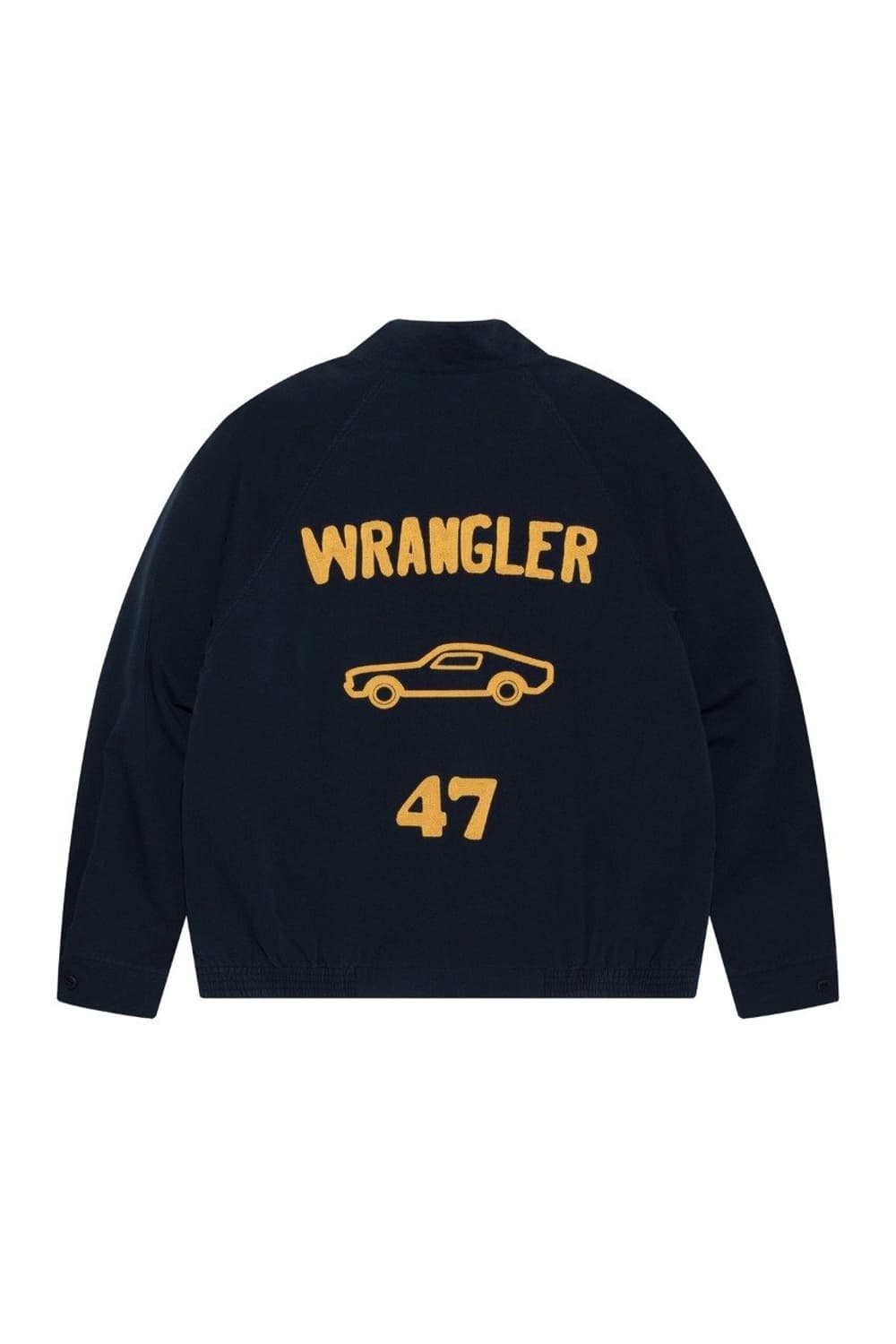 랭글러 High-Neck Artwork Jumper Navy 상품이미지1