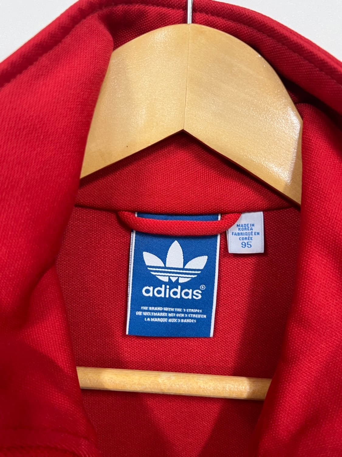 아디다스 트레포일 유로파 레드 트랙 져지 상품이미지5