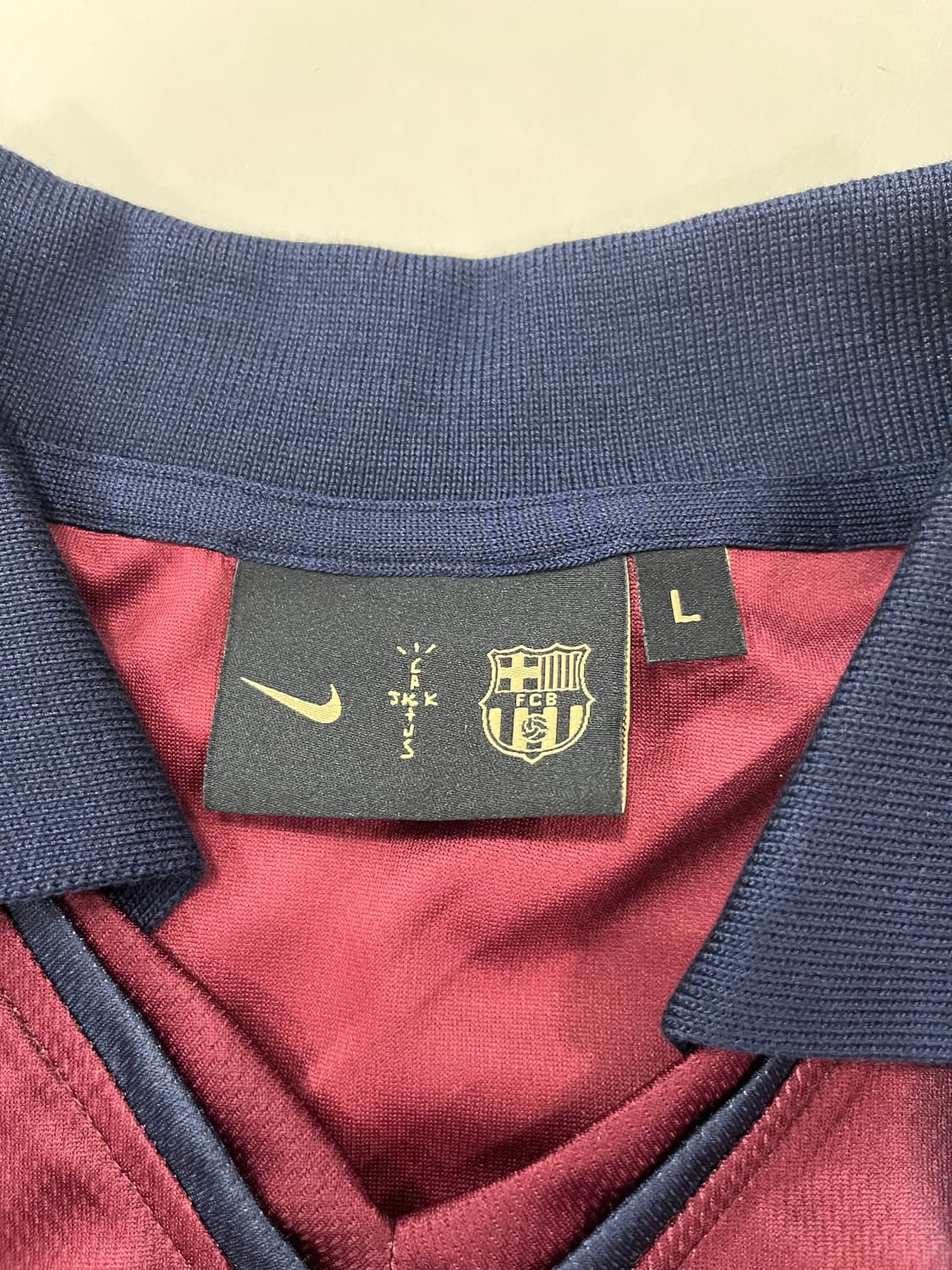 나이키 00-01 FC 바르셀로나 X 트래비스 스캇 홈 (새제품) 상품이미지3