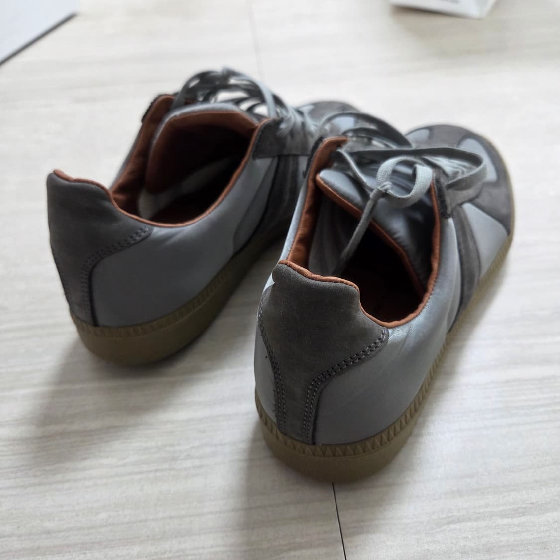 [250mm] 리프로덕션오브파운드 독일군 스니커즈 다크그레이 상품이미지2