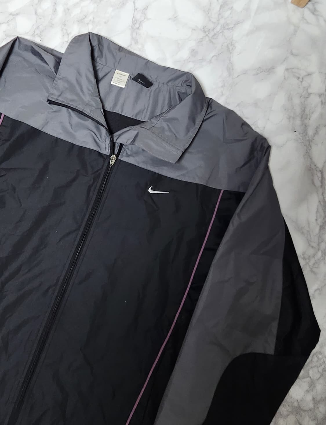 나이키 차콜 사이드라인 바람막이 자켓 상품이미지3