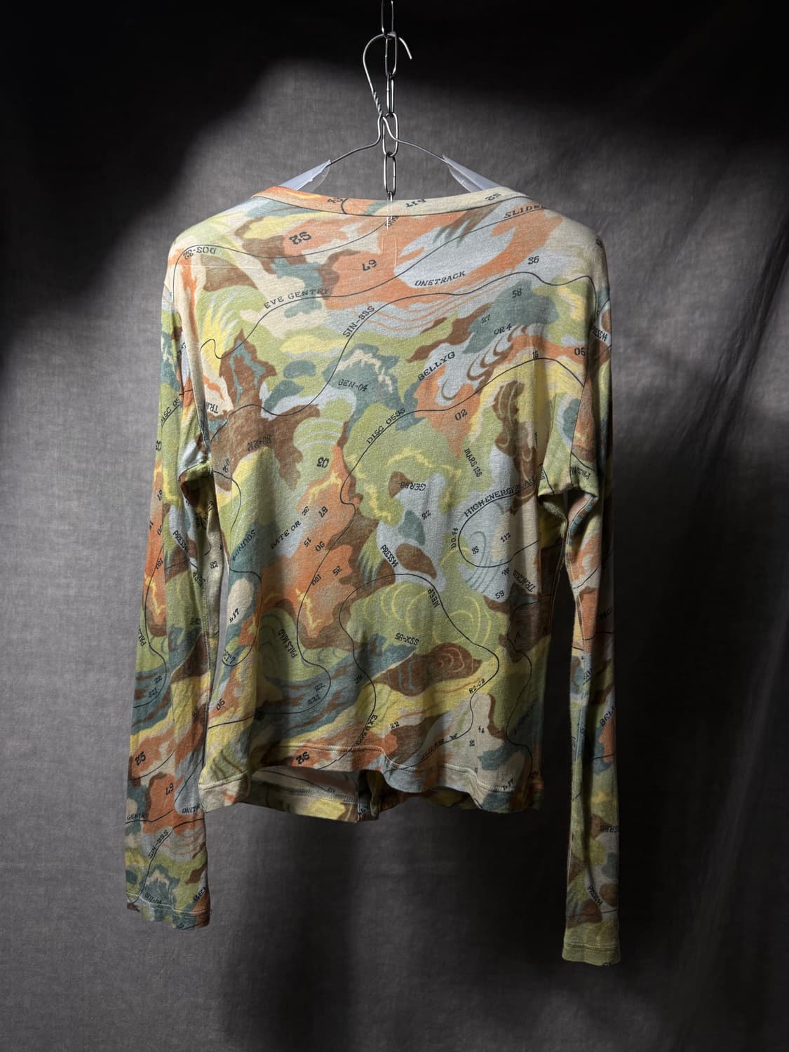 Yohji Yamamoto Femme Geographic Cadigan 상품이미지6