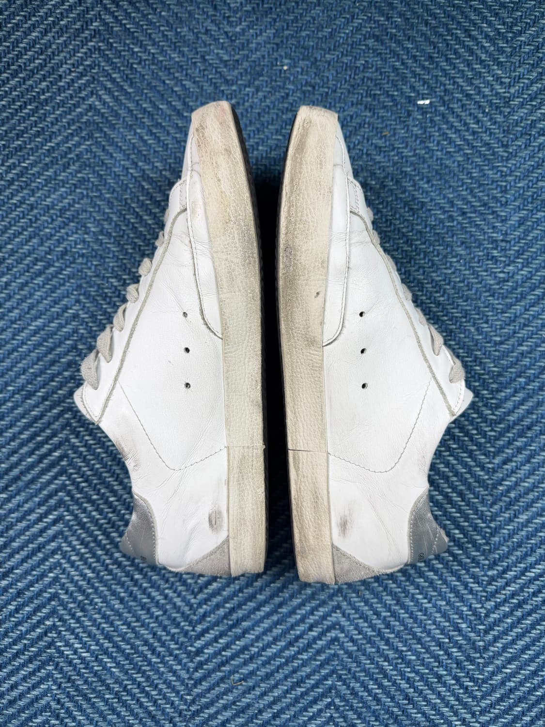 골든구스 슈퍼스타 화이트 실버 상품이미지5