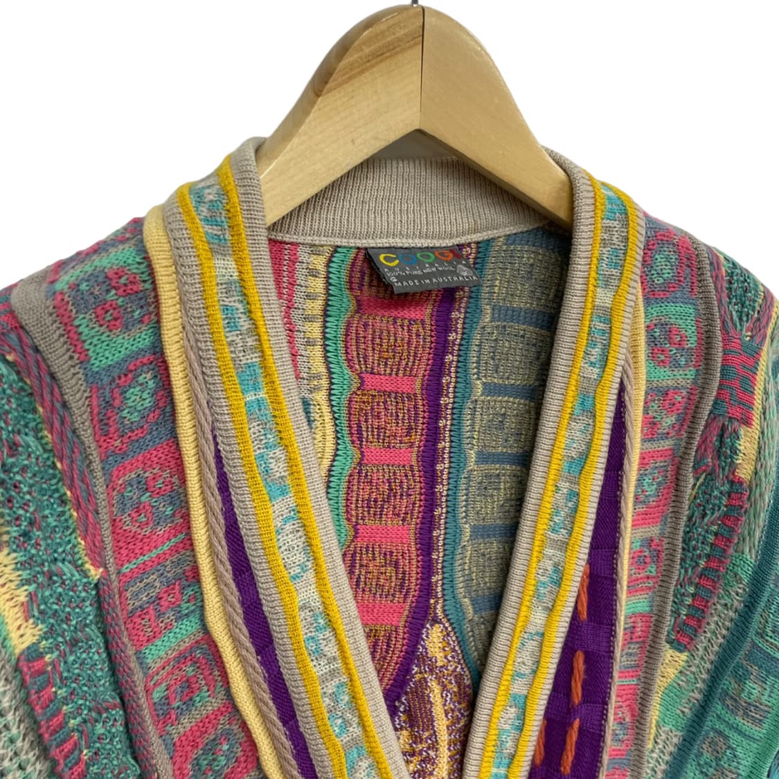 Coogi Cable Cardigan Knit 상품이미지2