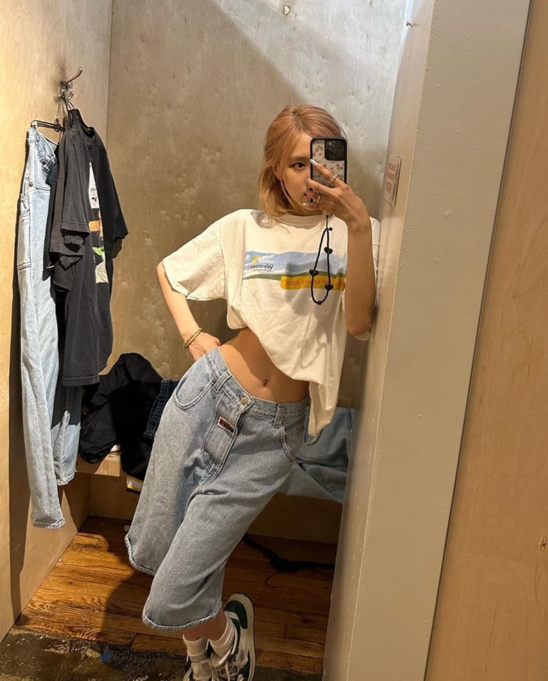 빈티지 Boss Jeans 스케이터 데님 쇼츠 블랙 상품이미지1