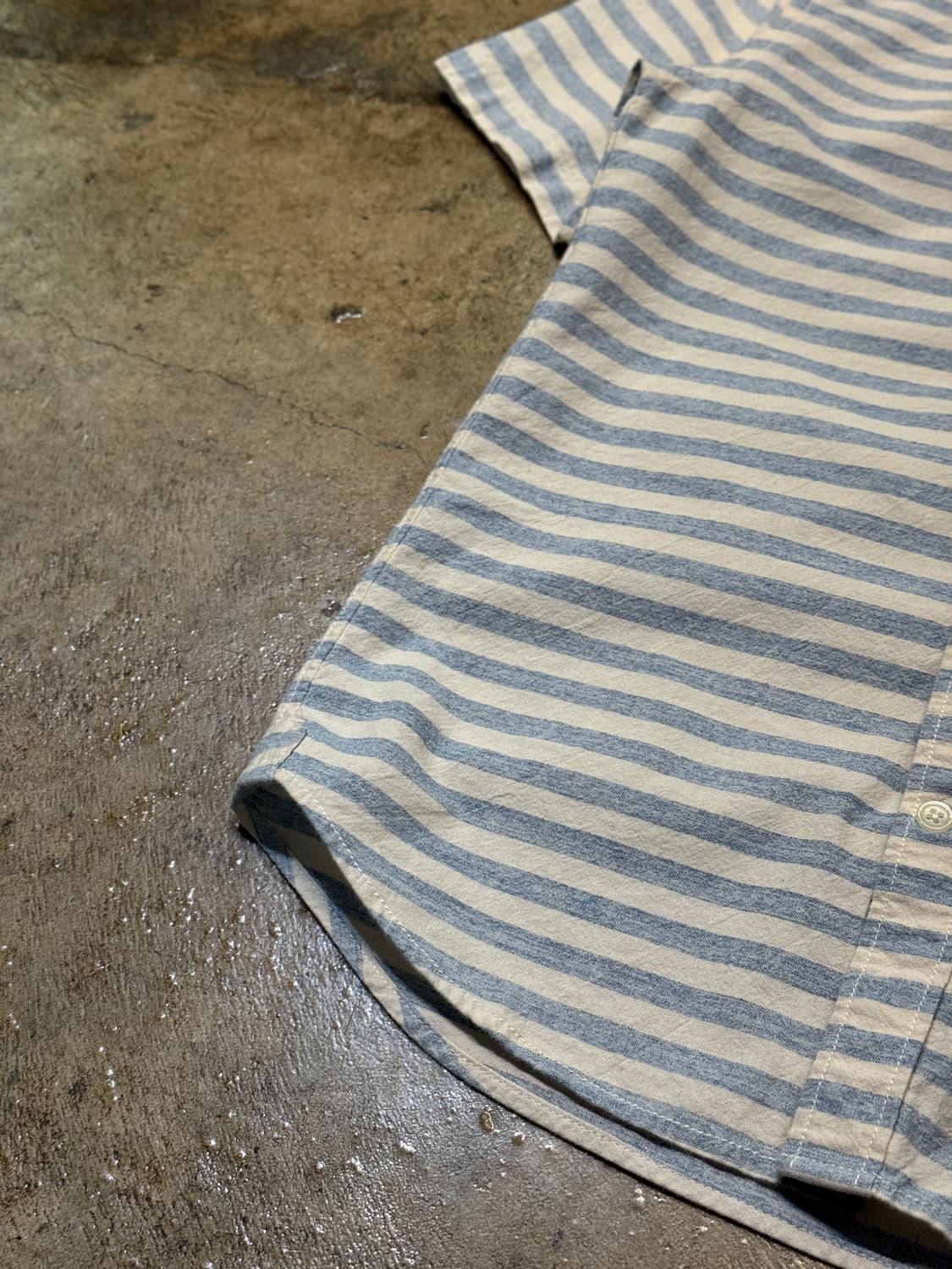 44-55 ) NANO UNIVERSE Stripe Shirt  상품이미지6