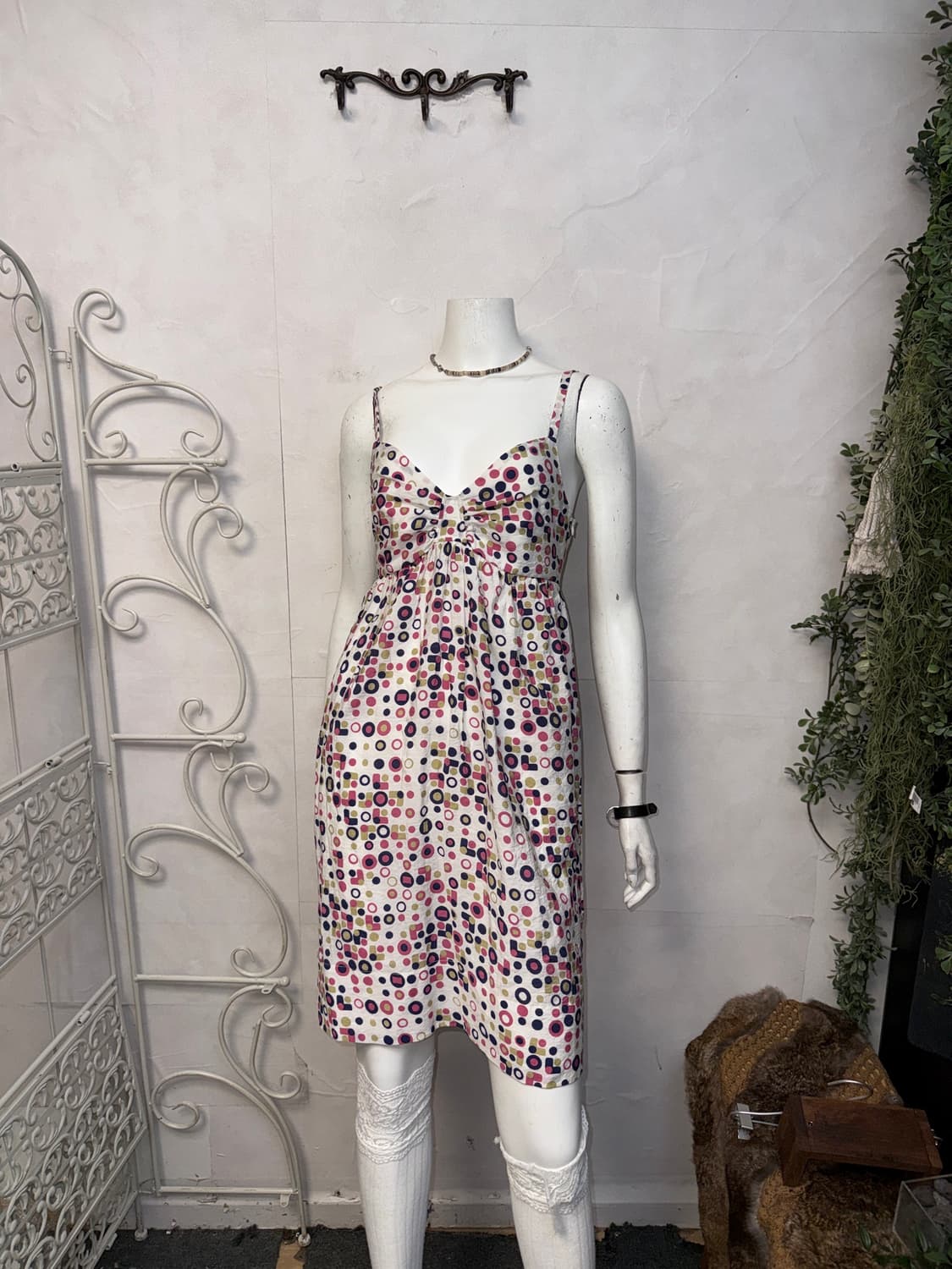 Pink color mix geometric dot ops  상품이미지1