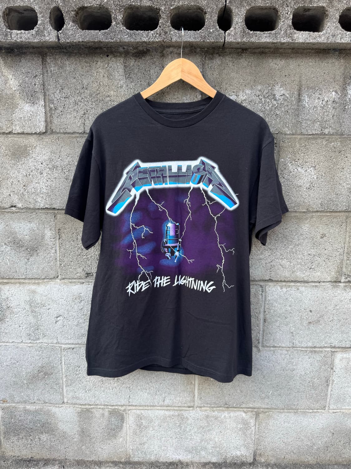 빈티지 METALLICA 밴드팀 프린팅 반팔 티셔츠 L 상품이미지1