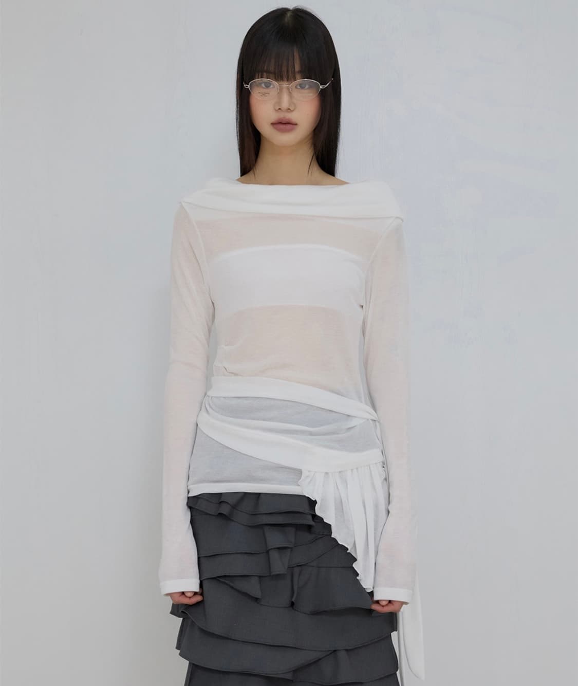 플레어업 Faye Frill Long Sleeve 롱 슬리브 상품이미지1