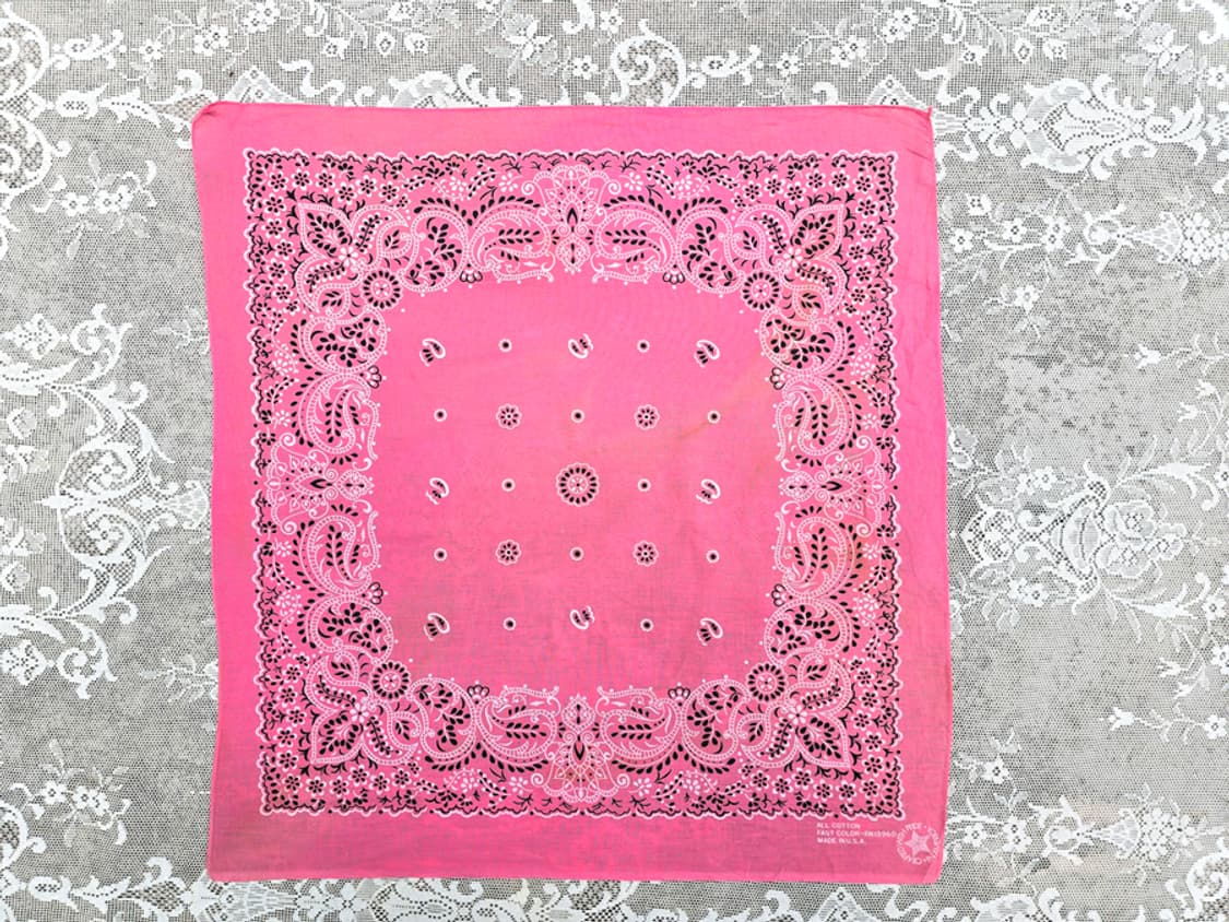 70s 페이즐리 반다나 셀비지 상품이미지1