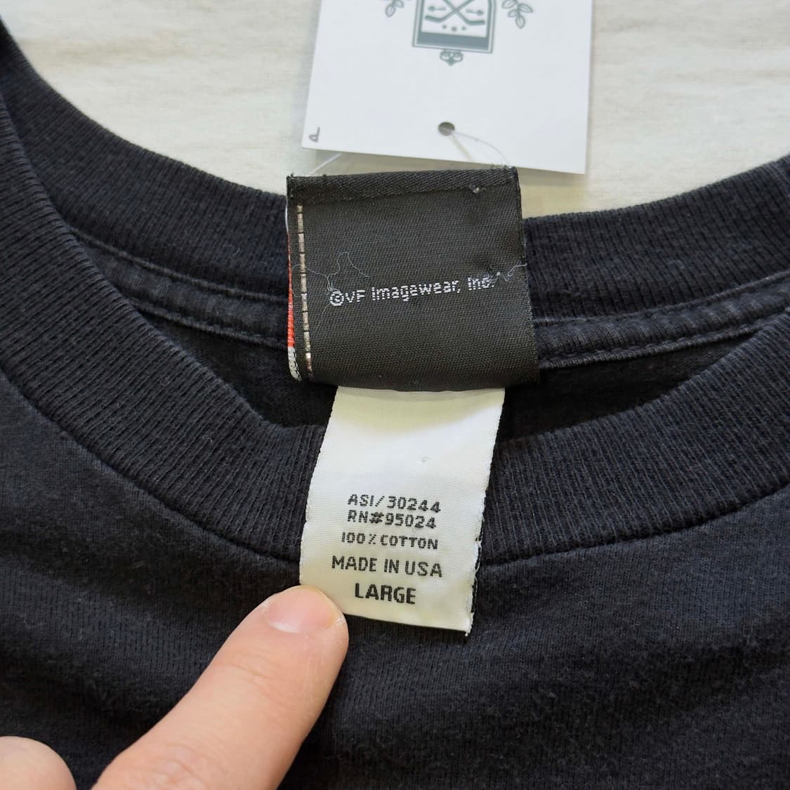 00s 할리데이비슨 플레임 롱슬리브 긴팔 티셔츠 USA 상품이미지5