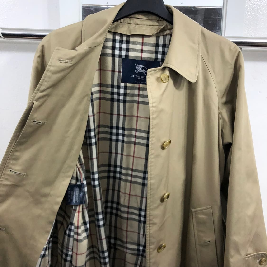 M 버버리 싱글 트렌치 롱코트 상품이미지5