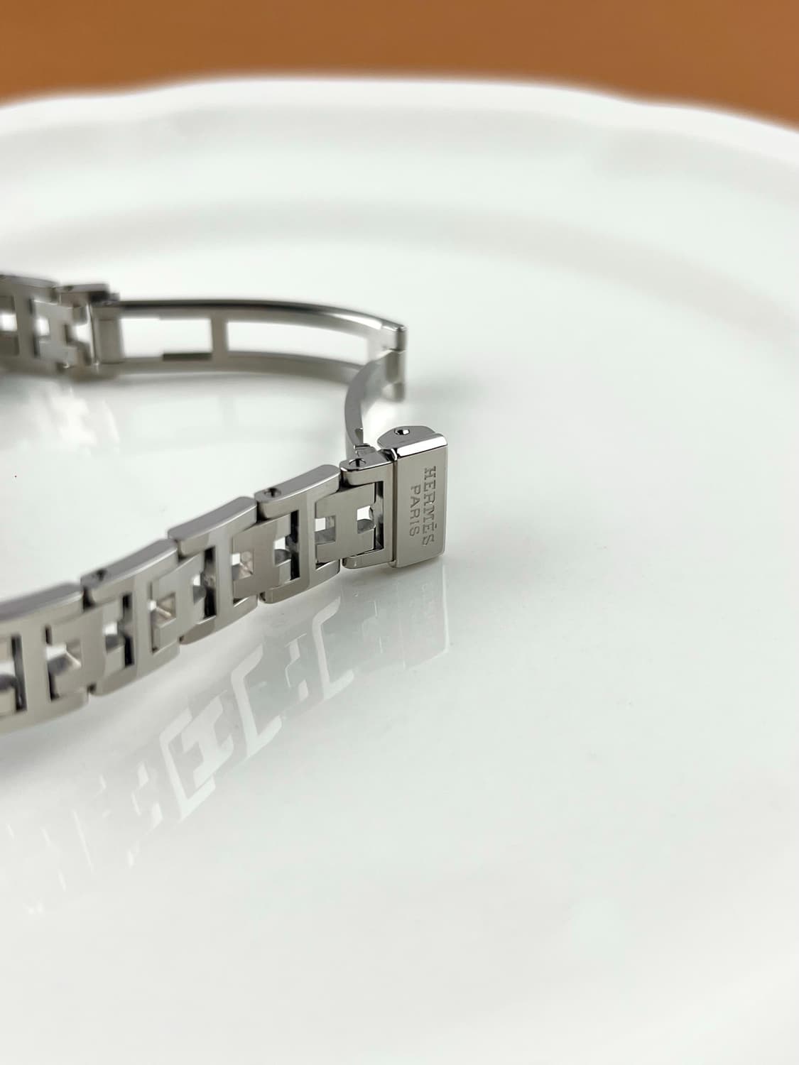 HERMES clipper oval steel watch 상품이미지10