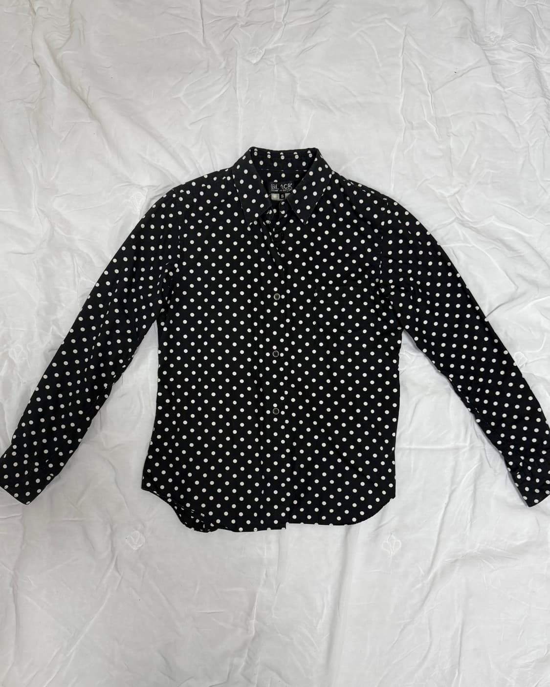 Comme des garcons 폴카도트 버튼업 상품이미지1