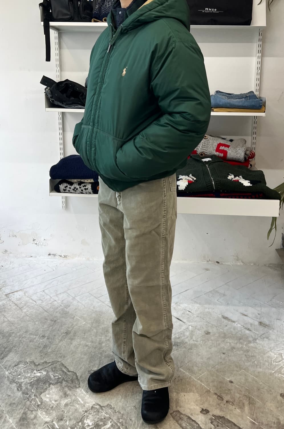 폴로 랄프로렌 봄버 패딩 상품이미지7